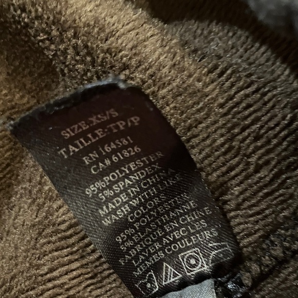 Women’s XS / S cozy Panda print thick fleece Leggings - Picture 3 of 16